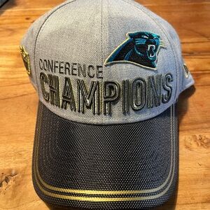 Carolina Panthers New Era 9FORTY NFC Conference Champions adjustable cap